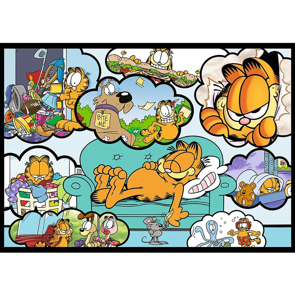 Garfield kalandjai 4x250db-os puzzle - Trefl kép 4
