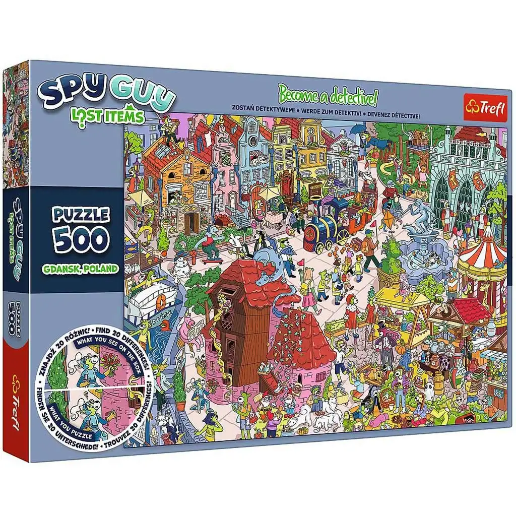 Spy Guy 500db-os puzzle Gdansk Lengyelország - Trefl