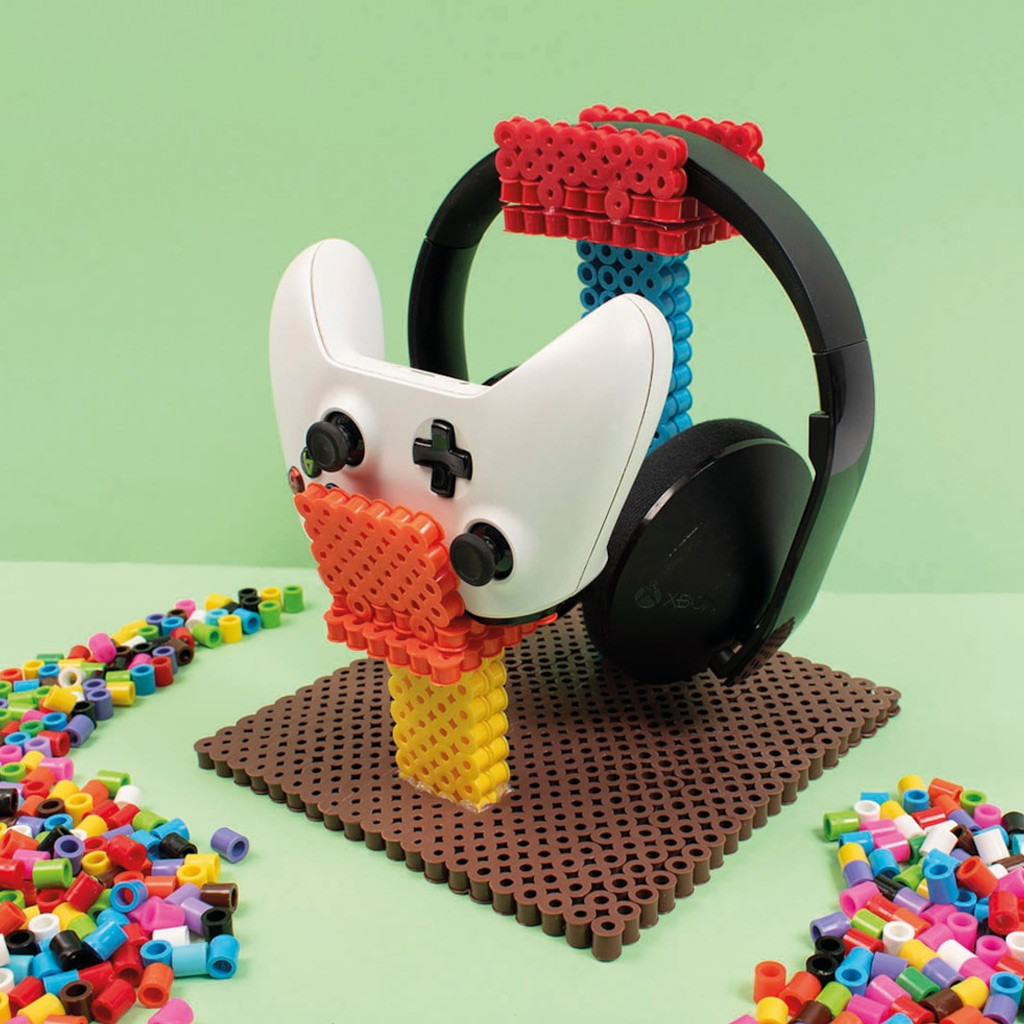 PlayBox: Go Green 9mm-es XL vasalható gyöngy 10 színű mix vödörben 900db-os