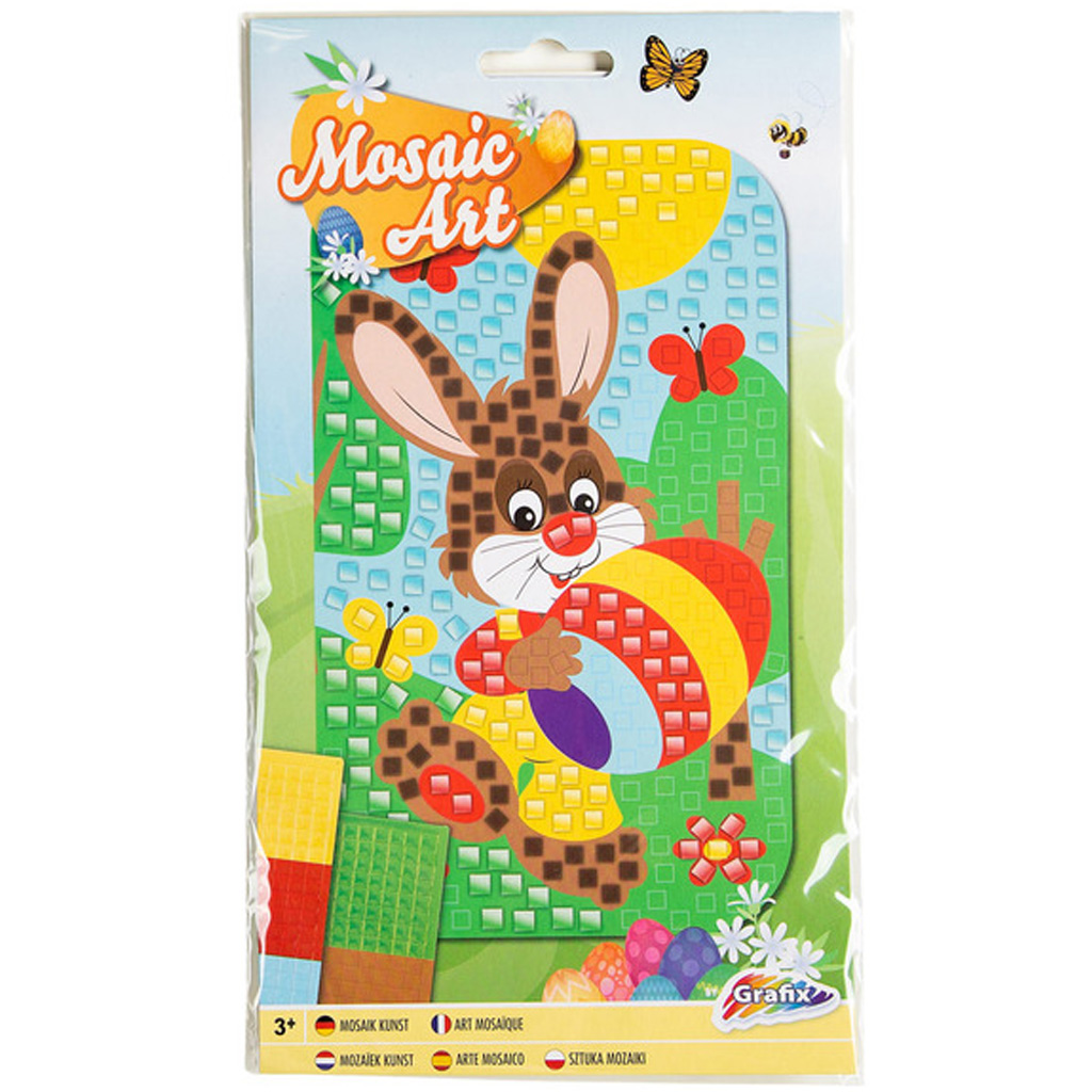 Grafix: Húsvéti mozaikkép készítő csomag kétféle változatban 1db kép 2
