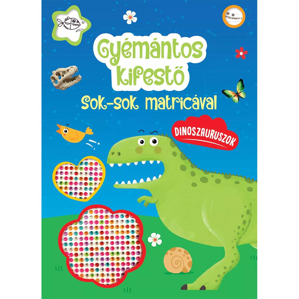 Gyémántos kifestő - Dinoszauruszok