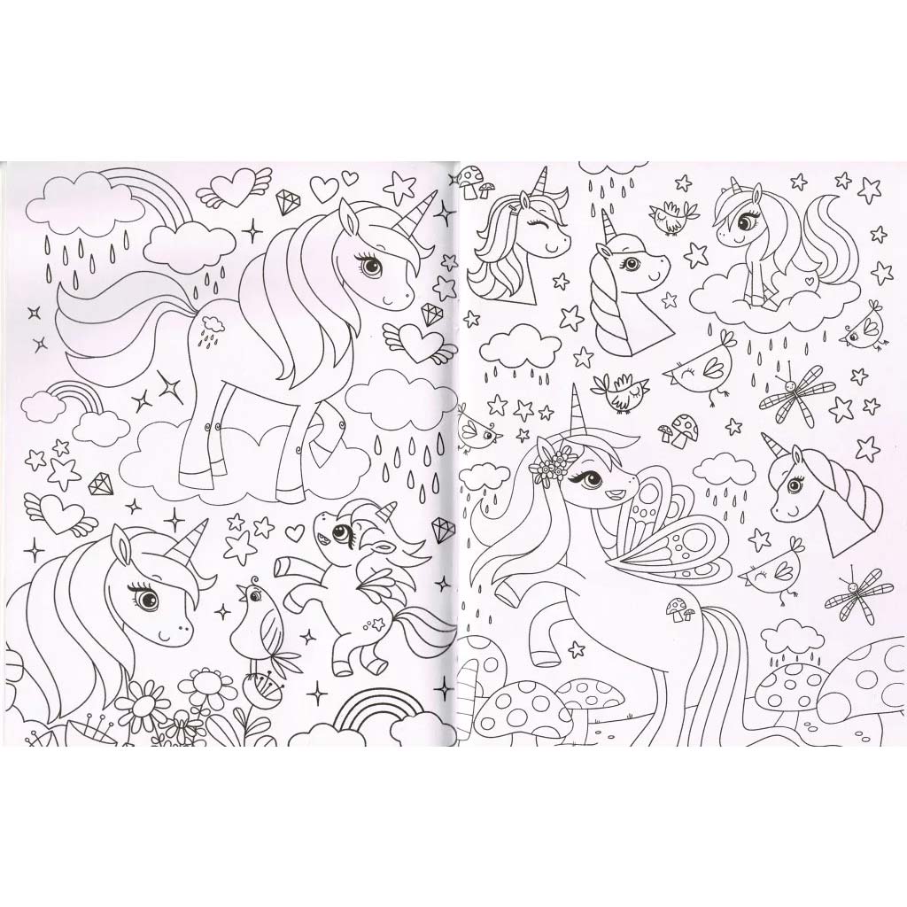 Gyémántos kifestő - Unikornisok kép 2