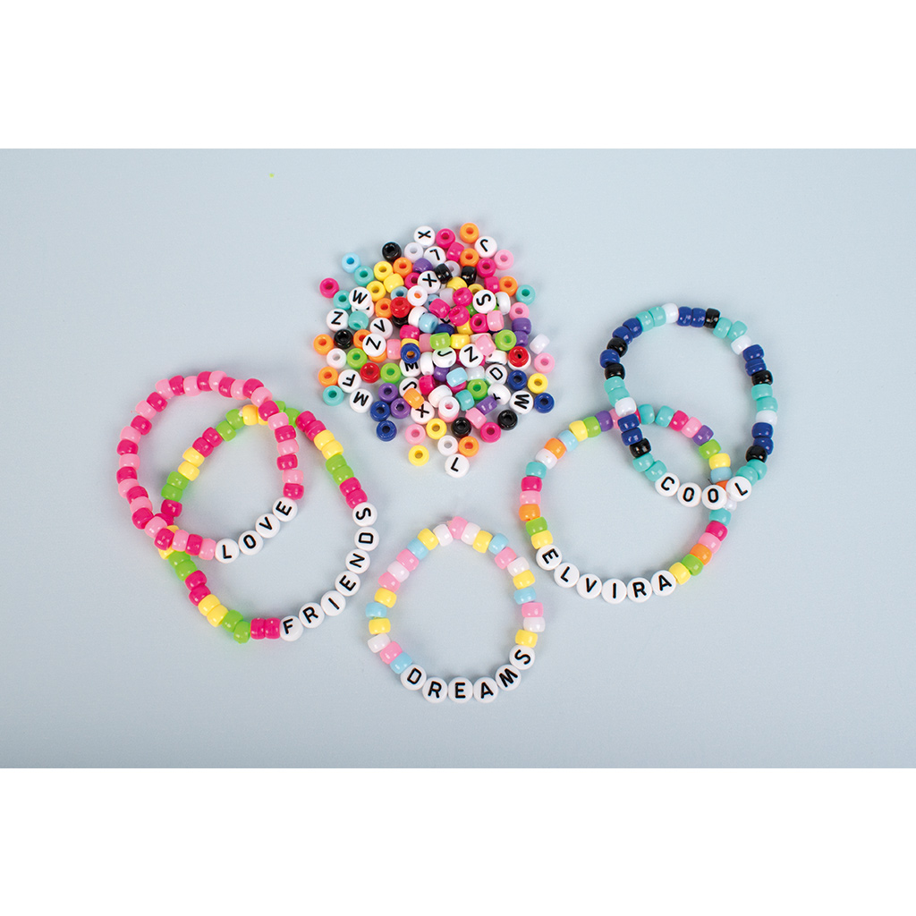 PlayBox: Mini betűgyöngyök színes fűzhető gyöngyökkel 650db kép 3