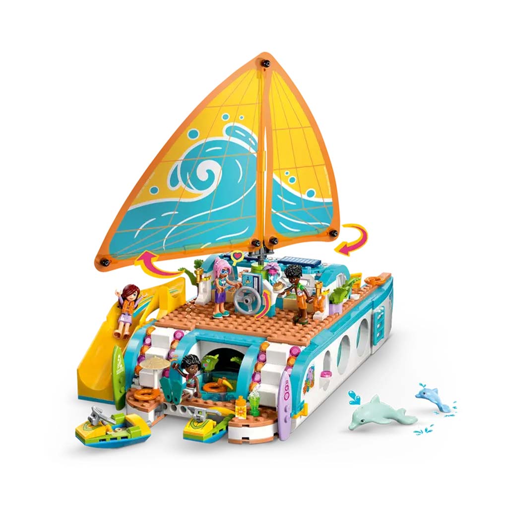 LEGO® Friends: Hajós kirándulás és kaland (42664) kép 4