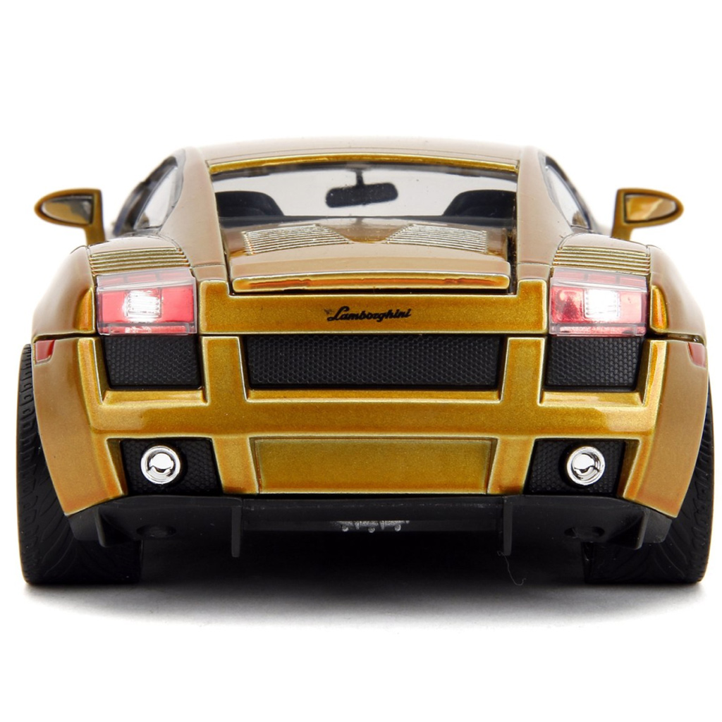 Halálos iramban: Lamborghini Gallardo fém autómodell 1/24 - Jada Toys kép 3