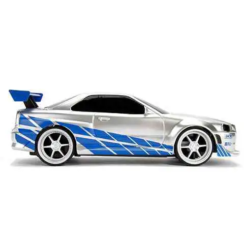 Halálos iramban: RC Brian's Nissan Skyline GT-R (BNR35) távirányítós autó 1/24 - Simba Toys kép 3