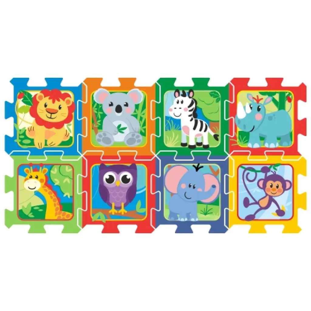Happy Zoo - Vidám Állatkert szivacs puzzle kép 3