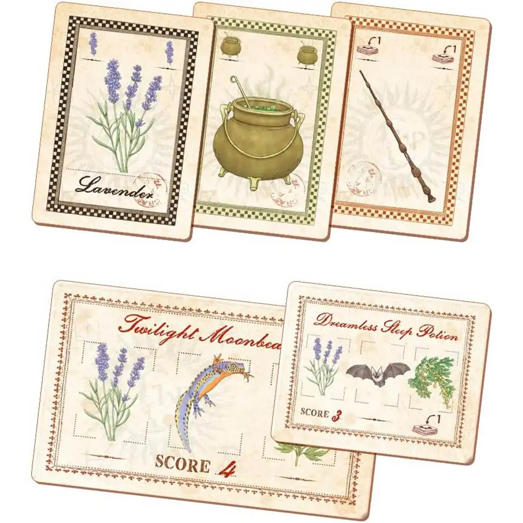 Harry Potter: A bájitalkészítés mestere kártyajáték - Clementoni kép 2