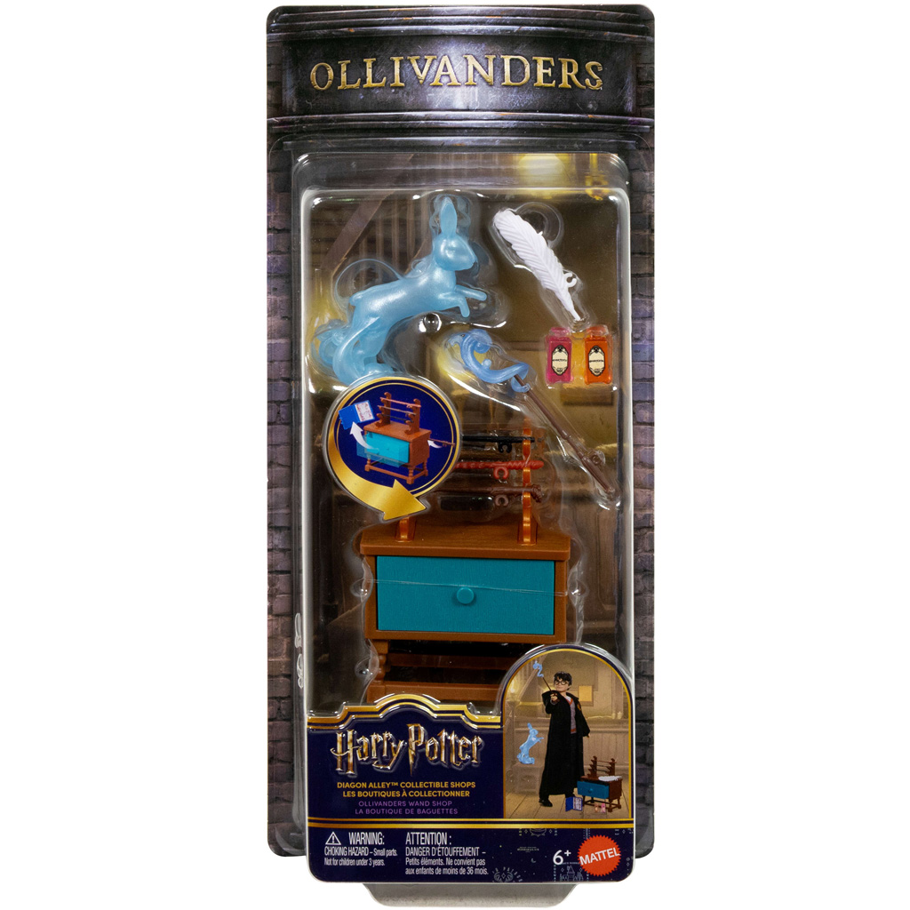 Harry Potter: Ollivander pálcaboltja Abszol út játékszett - Mattel