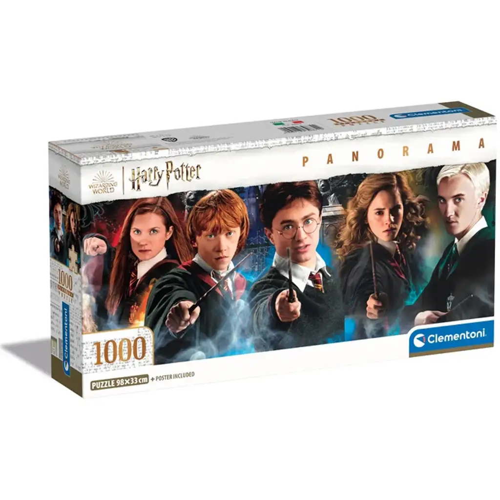 Harry Potter - A Roxfort örökösei 1000db-os panoráma puzzle poszterrel - Clementoni