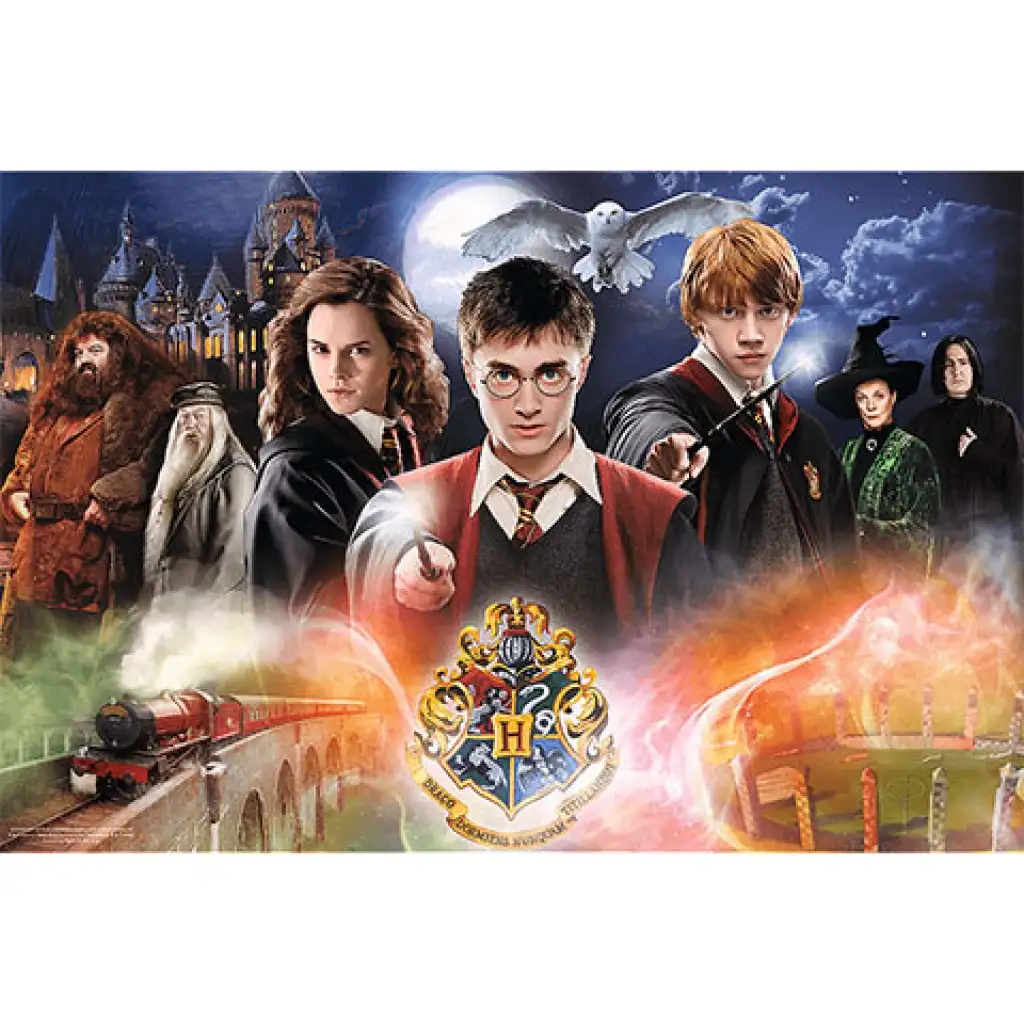 Wizarding World: Titokzatos Harry Potter puzzle 300db-os - Trefl kép 2