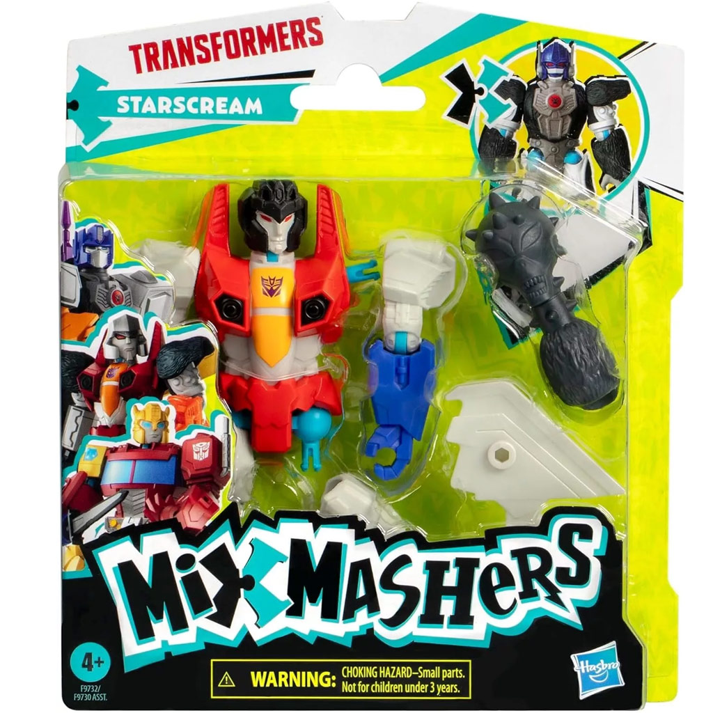 Transformers: Mix Mashers Starscream figura kiegészítőkkel - Hasbro