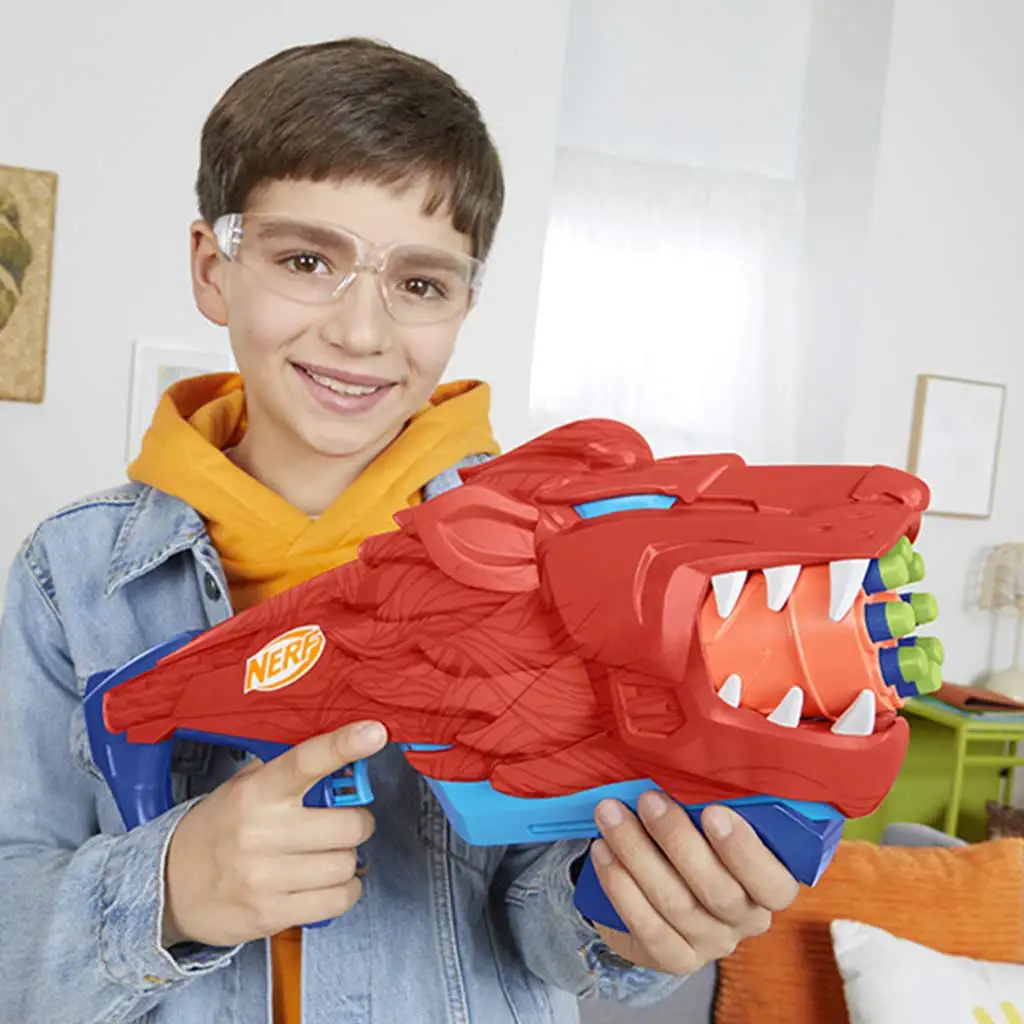 Nerf: Lionfury szivacslövő 16db tölténnyel - Hasbro kép 6