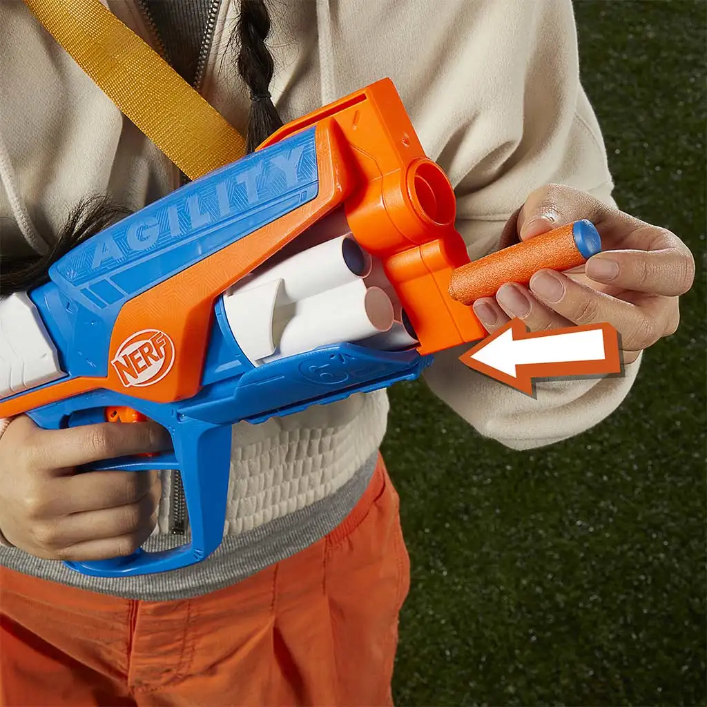 Nerf: N-Series: Agility szivacslövő 12db tölténnyel - Hasbro kép 4