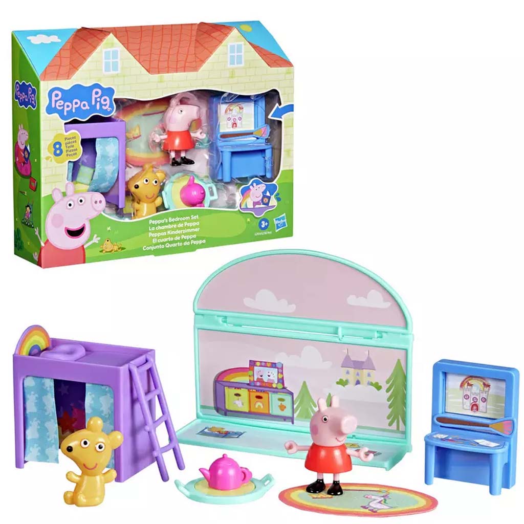 Peppa malac Peppa hálószoba játékszett – Hasbro