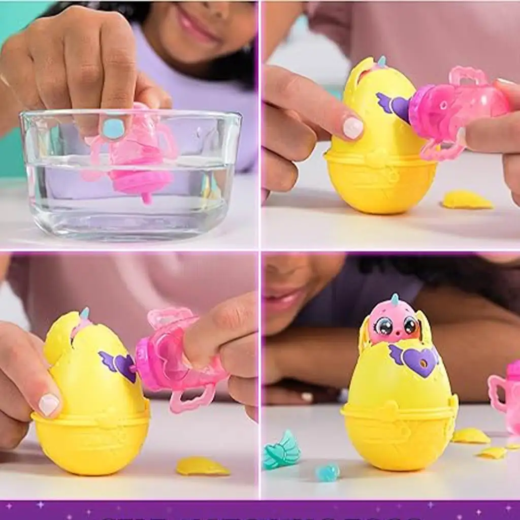Hatchimals Alive!: Neon Rainbow Tavaszi kosár szett - Spin Master kép 2
