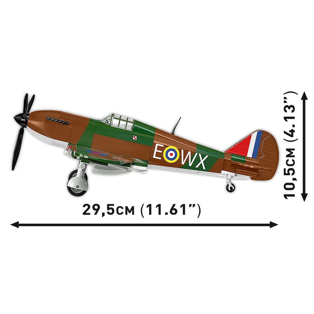 COBI: Hawker Hurricane repülőgép építőjáték (5762) kép 5