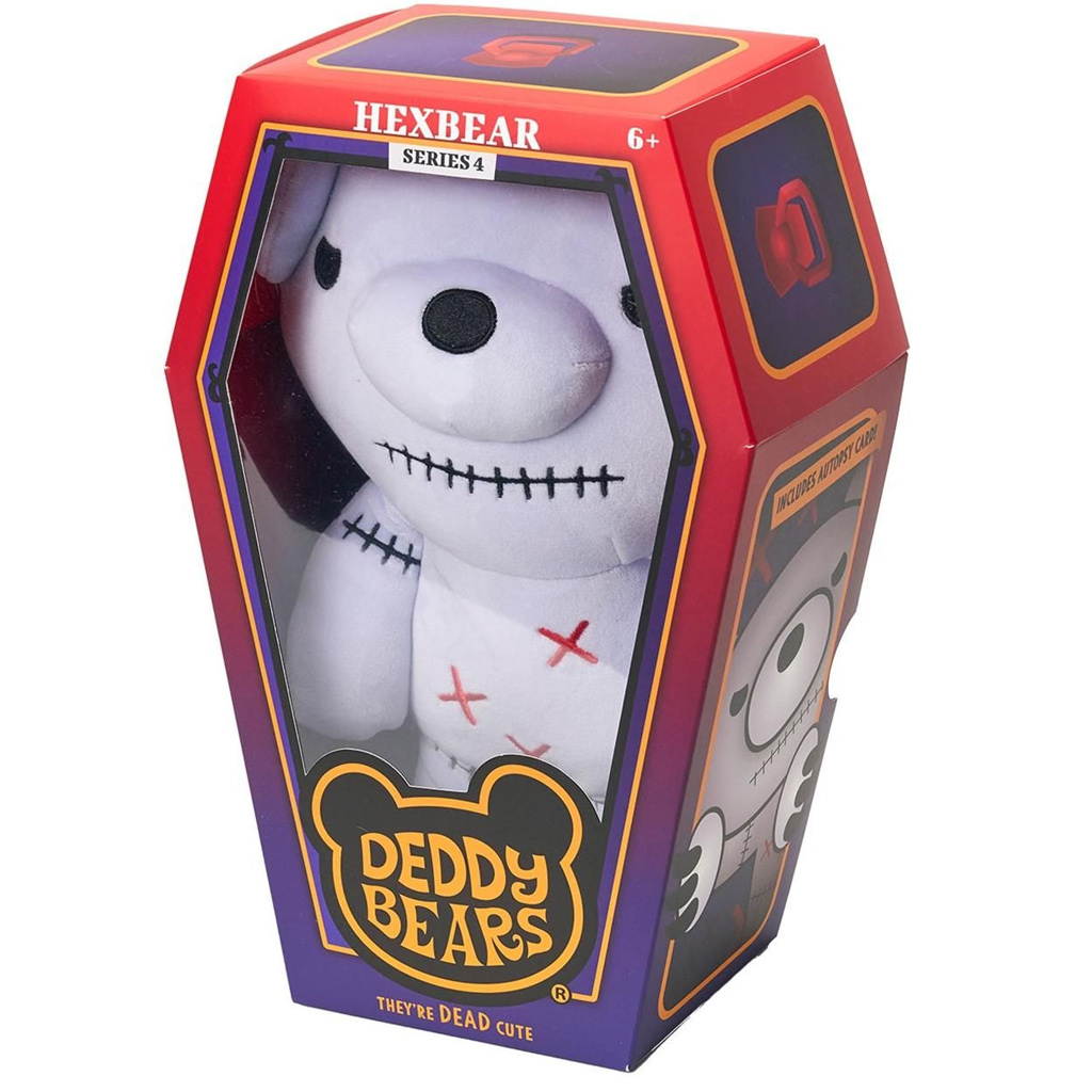 Deddy Bear Hank plüss koporsóban, 4. sorozat, 30 cm-es - Hexbear kép 2
