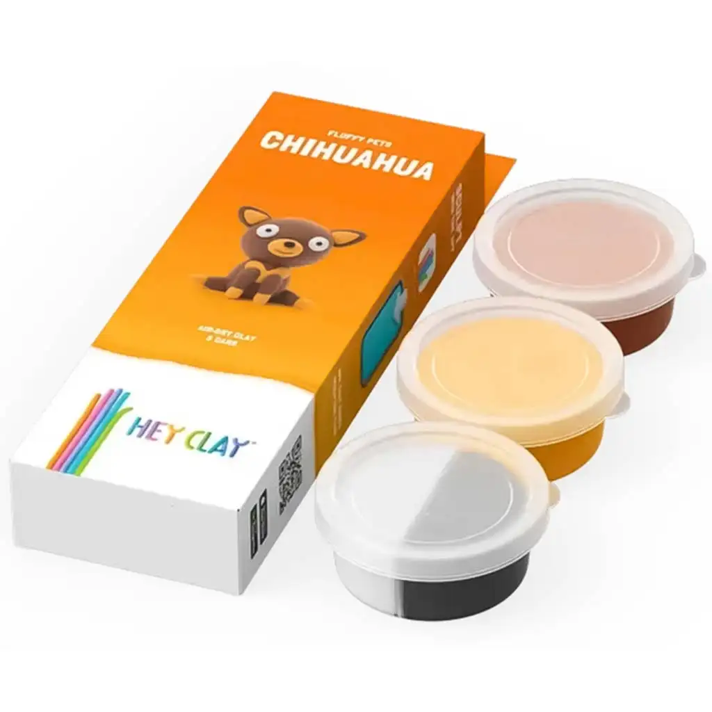 Hey Clay: Pihe-puha Csivava kutyus figura gyurmaszett kép 2