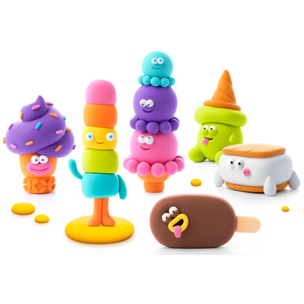 Hey Clay: Nagy fagyi gyurmaszett kép 2