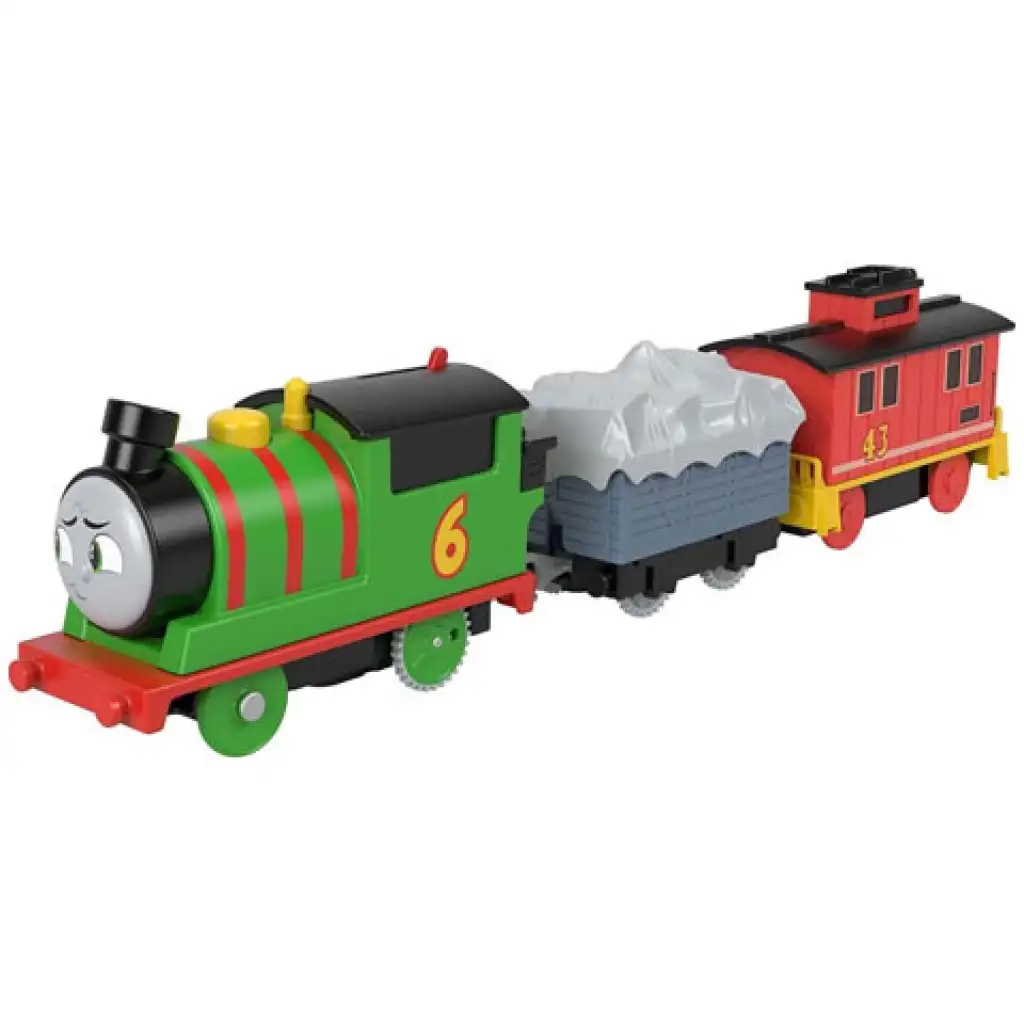 Thomas és barátai: Motorizált Percy játékszett - Mattel kép 2