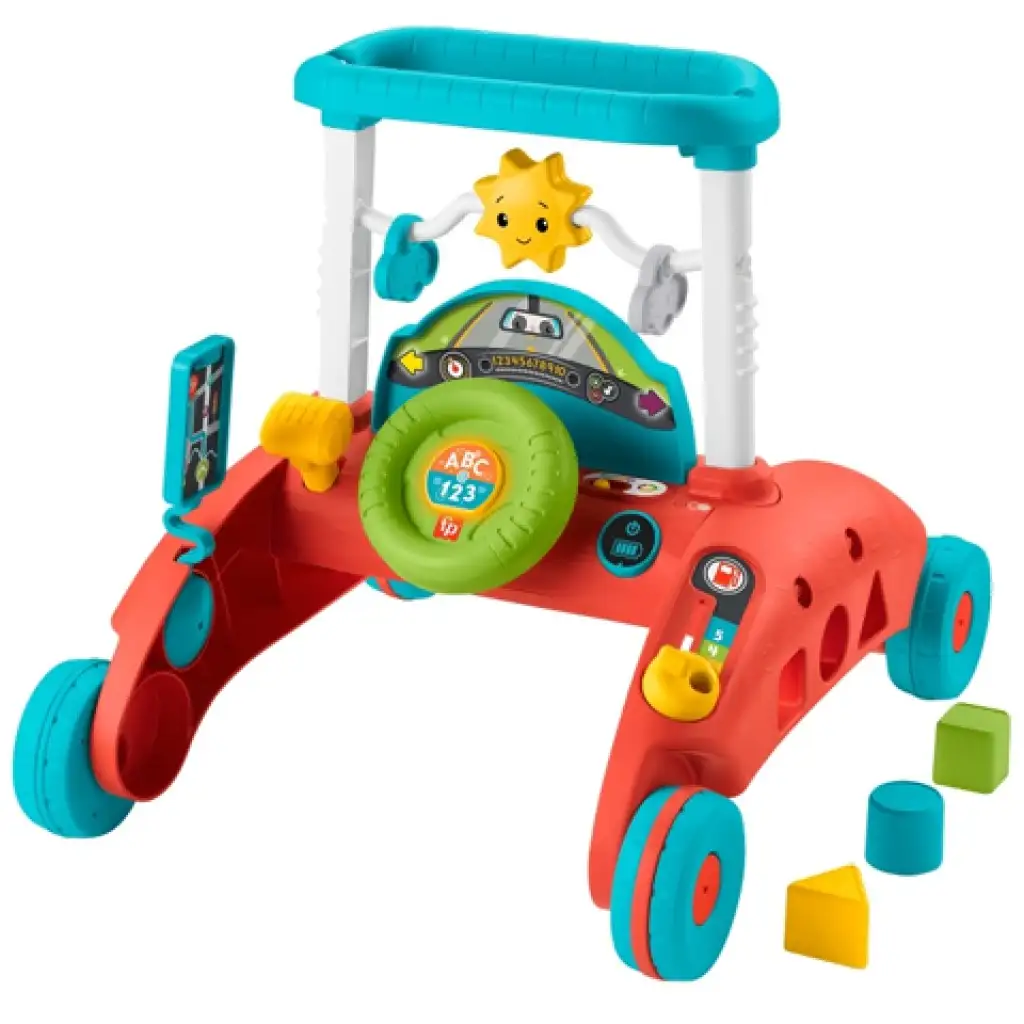 Fisher-Price: 2 az 1-ben intelligens járássegítő - Mattel kép 2