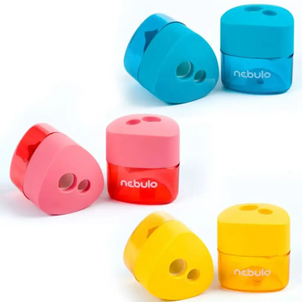 Nebulo: Kétlyukú tartályos hegyező többféle változatban kép 2