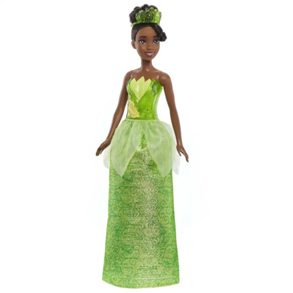 Disney Hercegnők: Csillogó Tiana hercegnő baba - Mattel kép 2