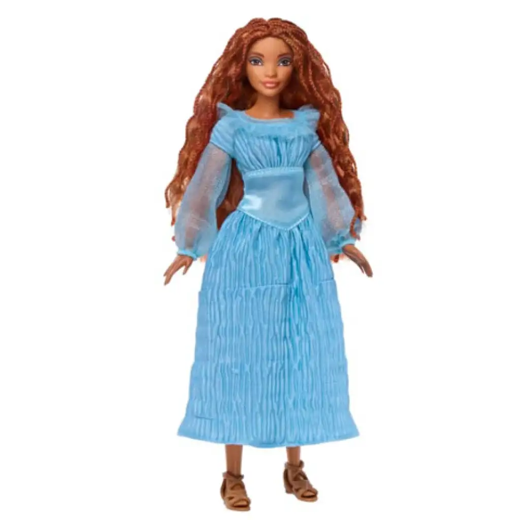 Disney A kis hableány: Ariel baba kék ruhában 30cm - Mattel kép 2