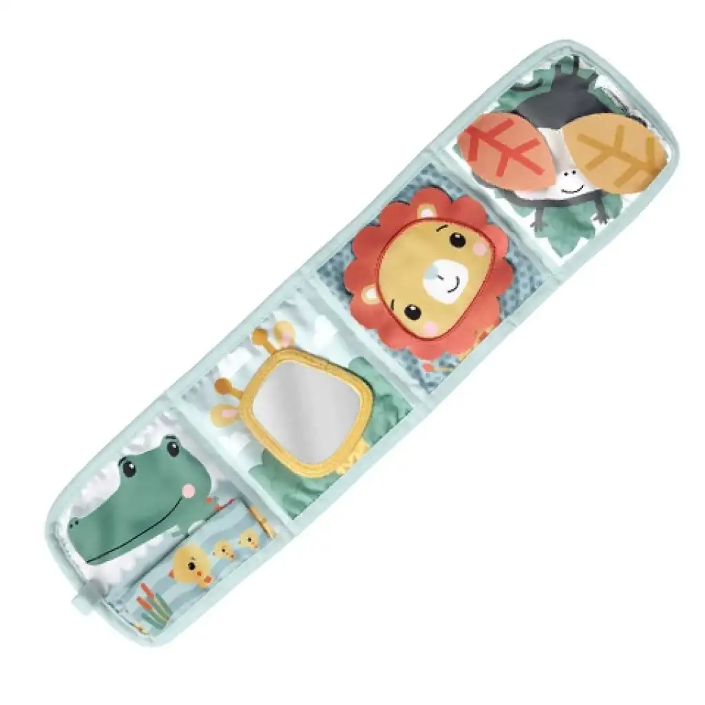 Fisher-Price: Puha kihajtogatható könyvecske - Mattel kép 3