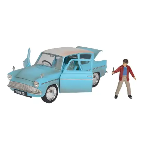 Hollywood Rides - Harry Potter: 1959 Ford Anglia fém autómodell 1/24 - Simba Toys kép 2