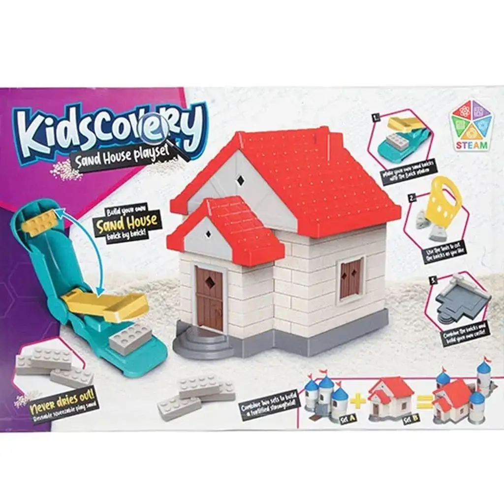 Homokgyurma építő készlet többféle változatban 1db kép 3