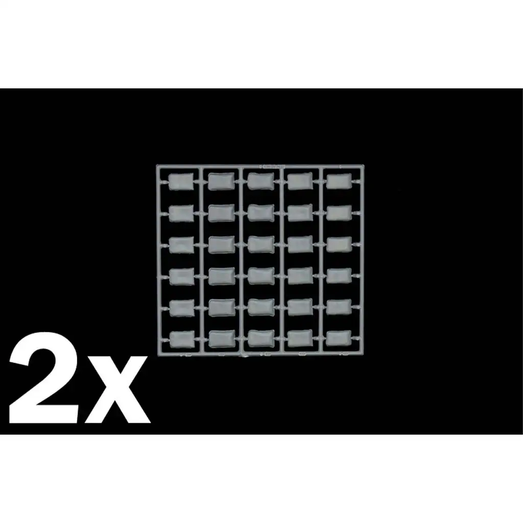 Italeri 1/35 Homokzsákok dioráma kiegészítő szett kép 2