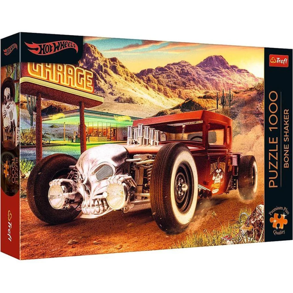 Hot Wheels: Bone Shaker 1000db-os Premium Plus puzzle - Trefl