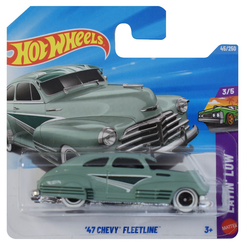 Hot Wheels: '47 Chevy Fleetline zöld kisautó 1/64 - Mattel