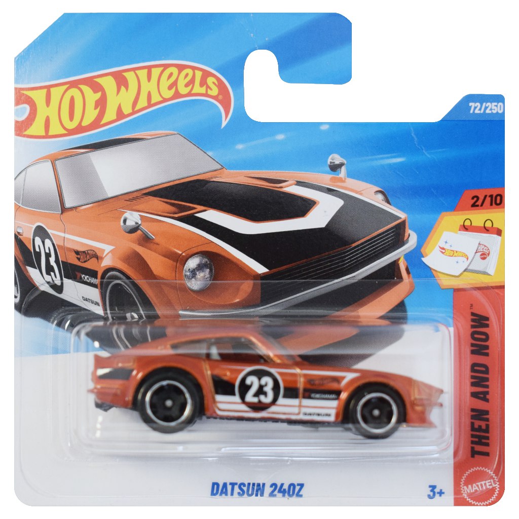 Hot Wheels: Datsun 240Z sárga kisautó 1/64 - Mattel