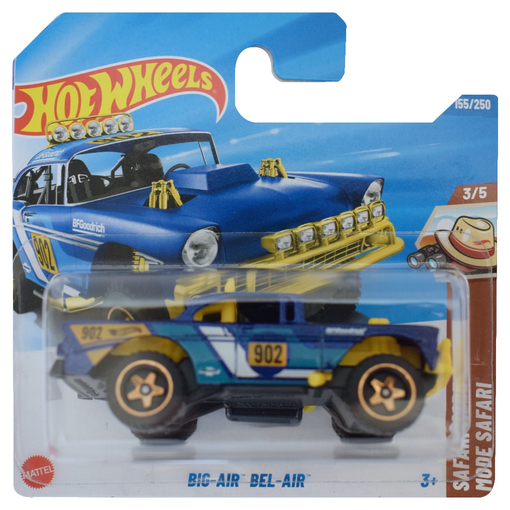 Hot Wheels: Big-Air Bel-Air kék kisautó 1/64 - Mattel