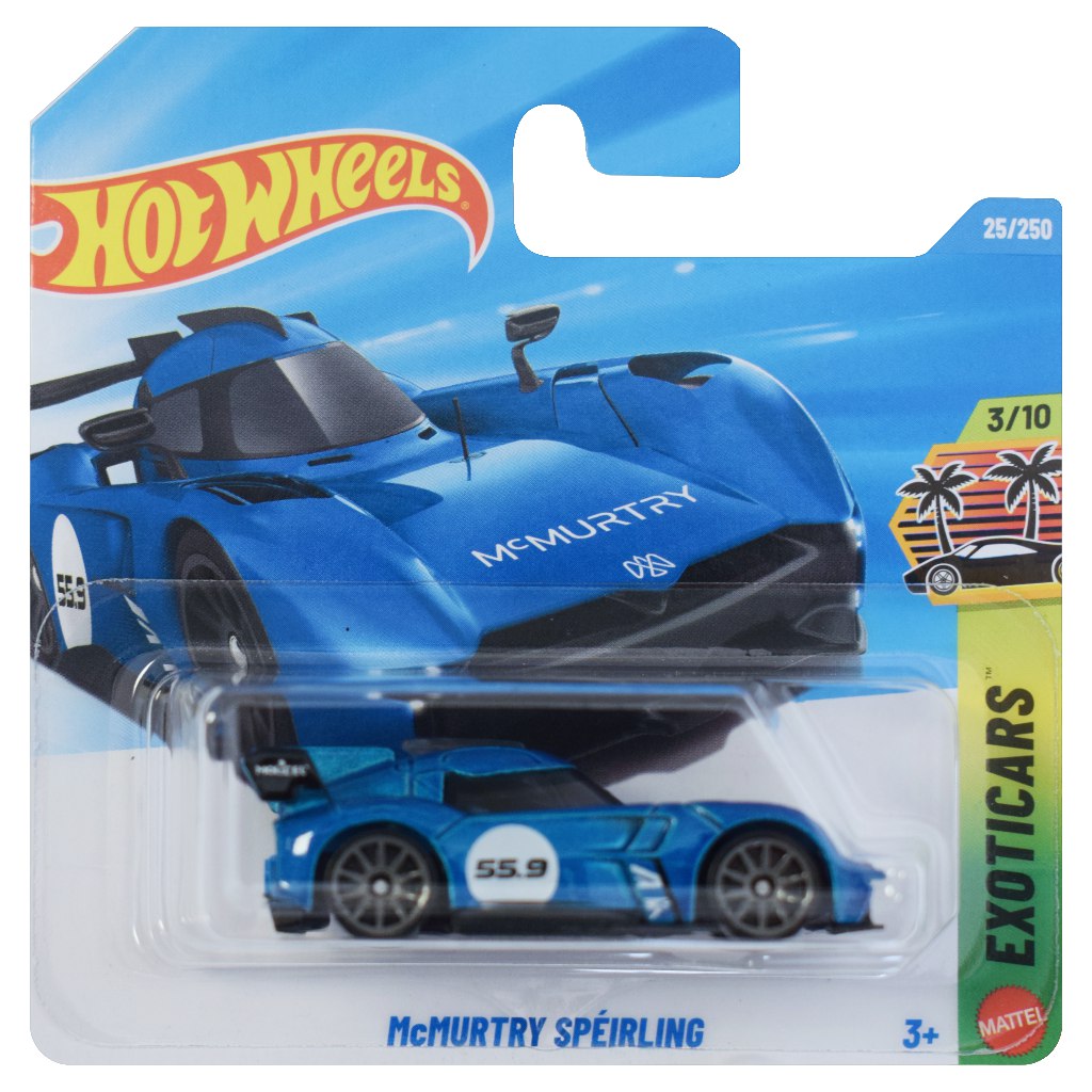 Hot Wheels: McMurtry Spéirling kék kisautó 1/64 - Mattel