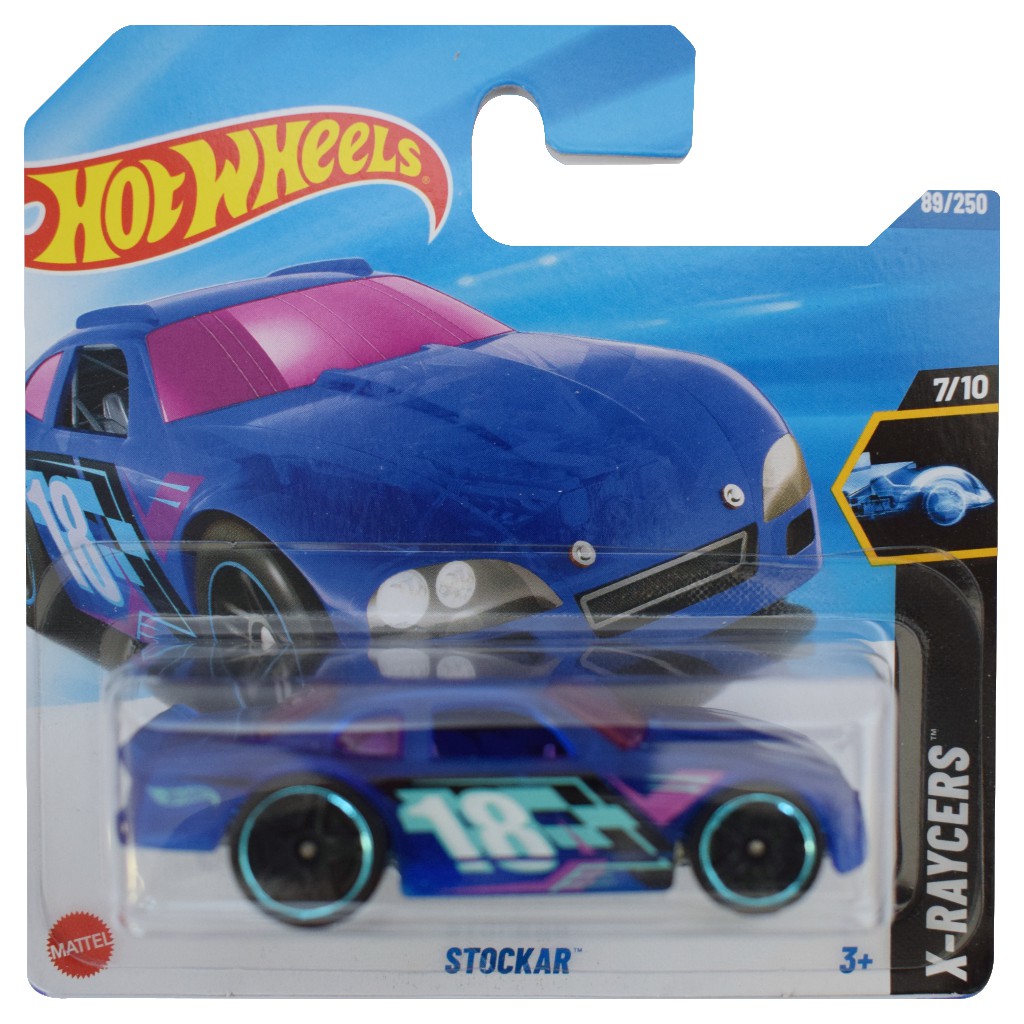 Hot Wheels: Stockar kék kisautó 1/64 - Mattel