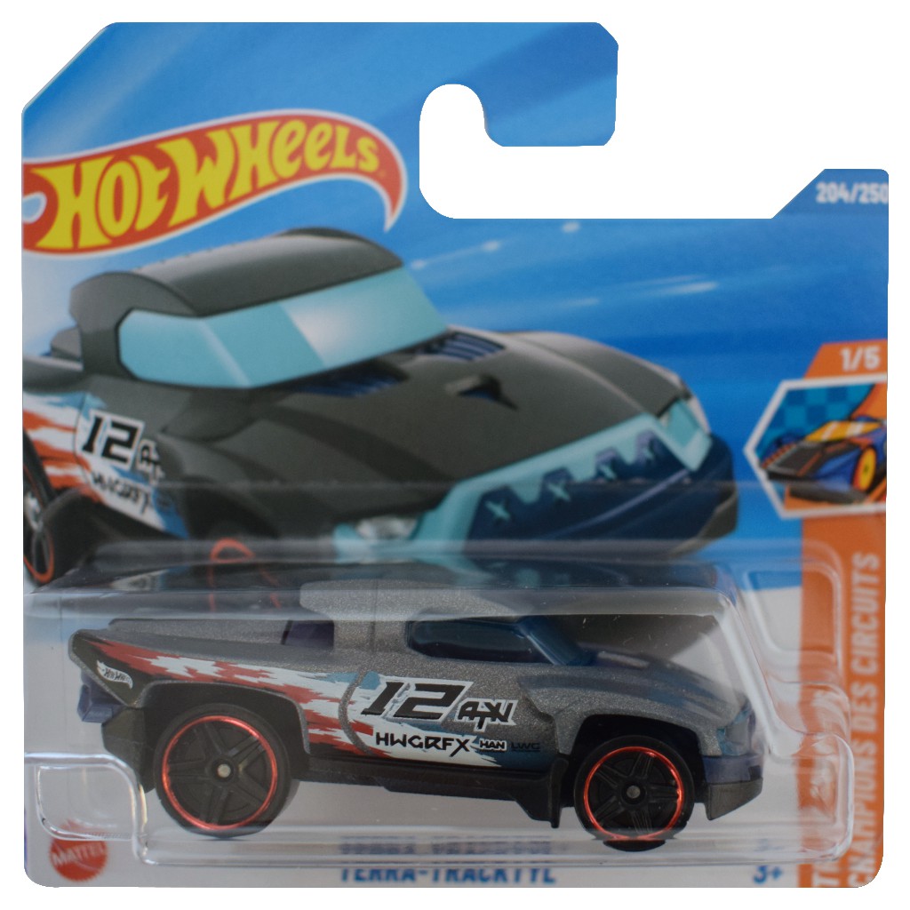 Hot Wheels: Terra Tracktyl szürke kisautó 1/64 - Mattel
