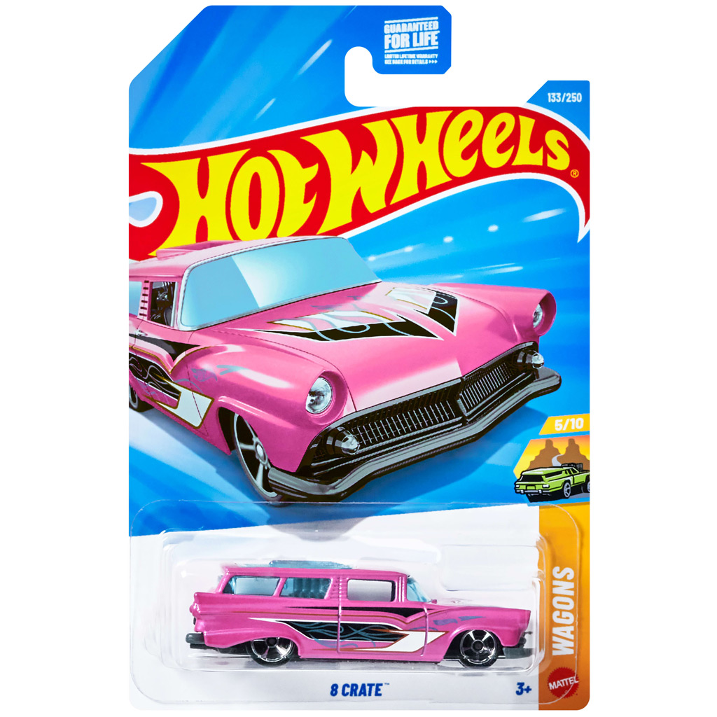 Hot Wheels: 8 Crate kisautó 1/64 – Mattel