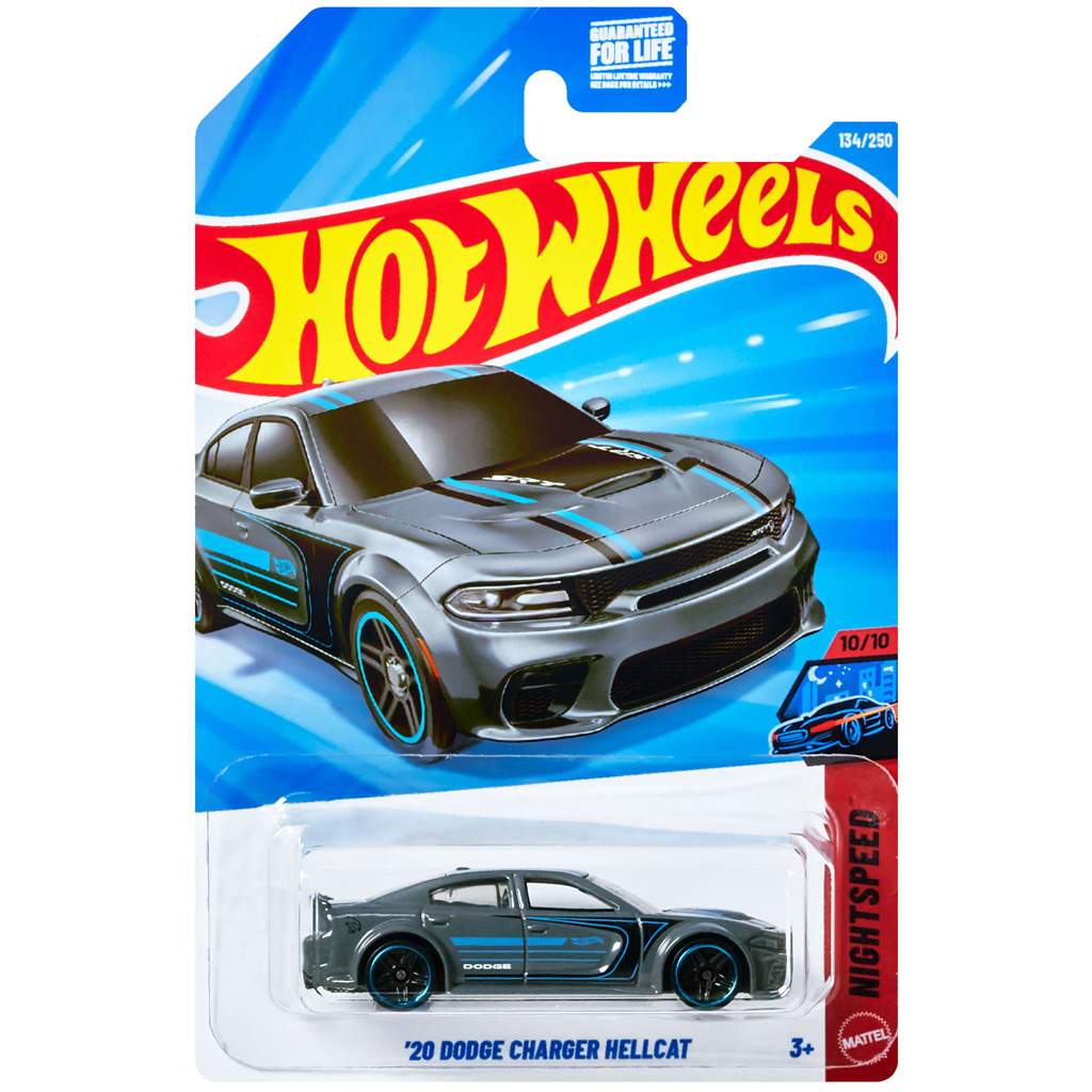 Hot Wheels: ’20 Dodge Charger Hellcat kisautó 1/64 – Mattel