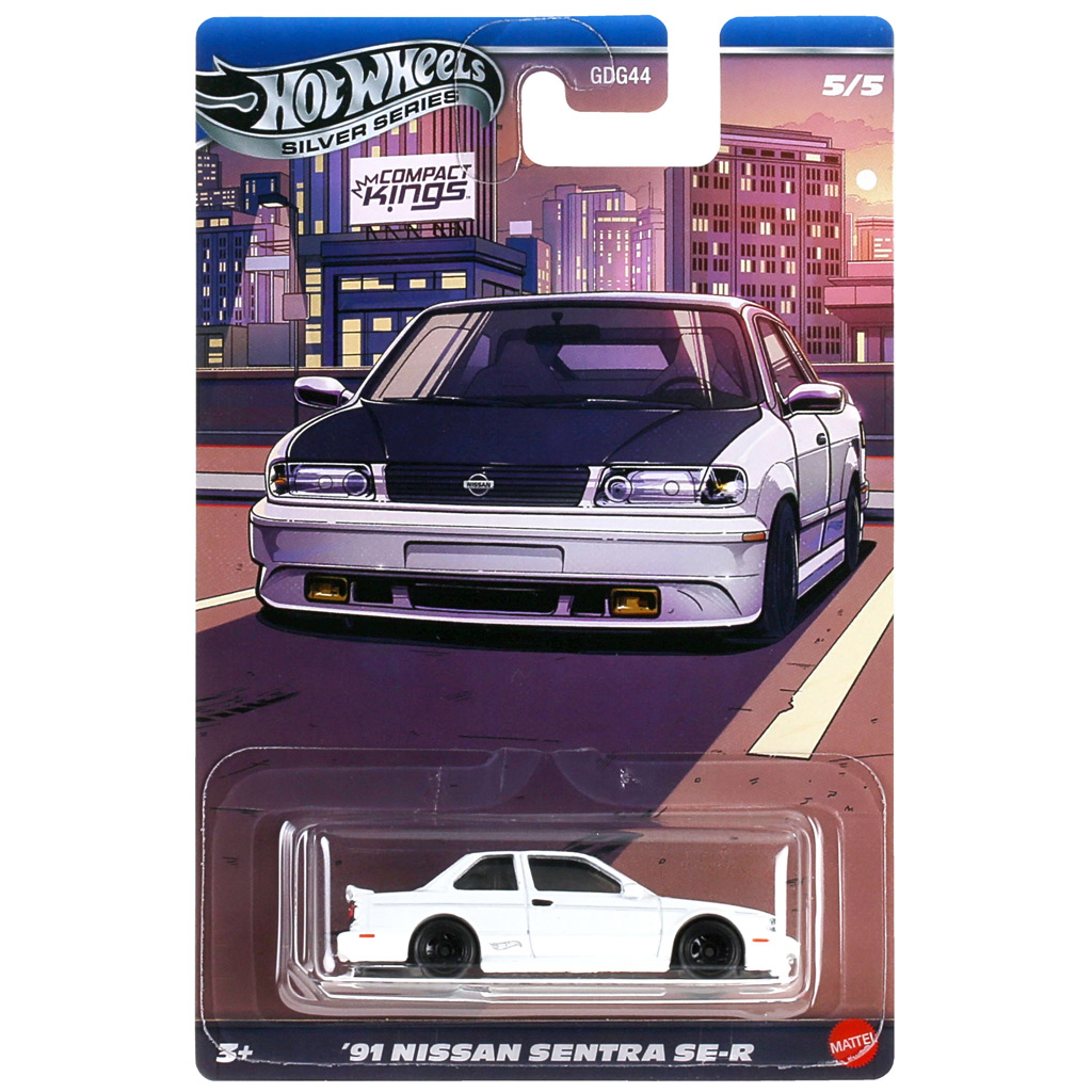 Hot Wheels: ’91 Nissan Sentra SE-R klasszikus kisautó 1/64 - Mattel