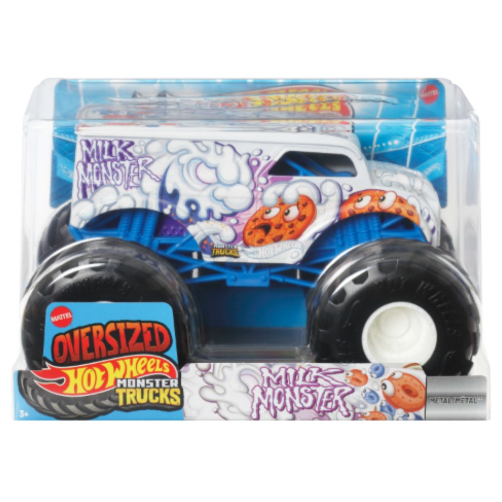 Hot Wheels Monster Trucks Oversized: Milk Monster 1/24 autómodell – Mattel