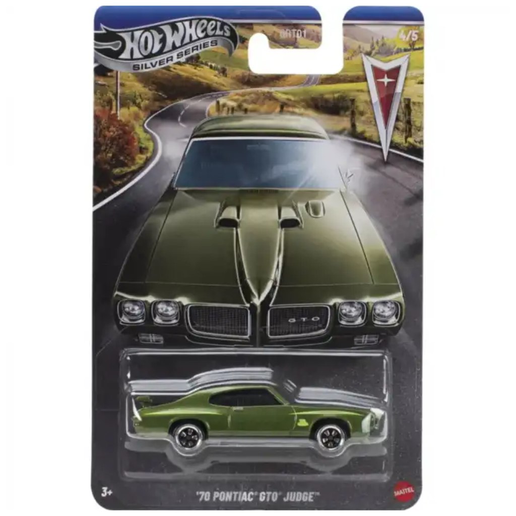 Hot Wheels Silver Series: ’70 Pontiac GTO kisautó 1/64