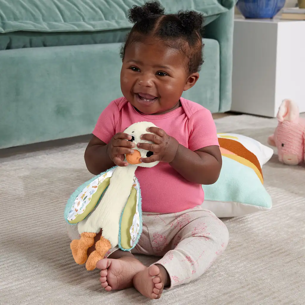 Fisher-Price: Sensimals Libaba plüss liba - Mattel kép 5