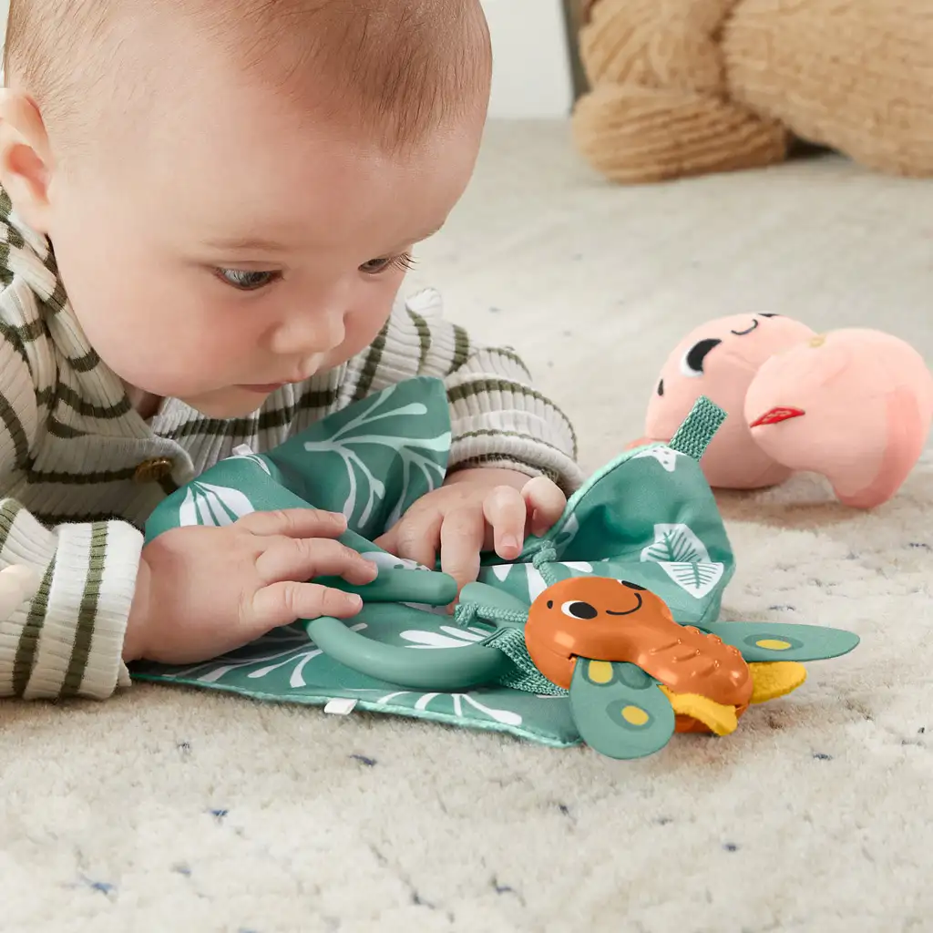 Fisher-Price: Sensimals Helló érzékelés 4 db-os bébi játékszett - Mattel kép 6