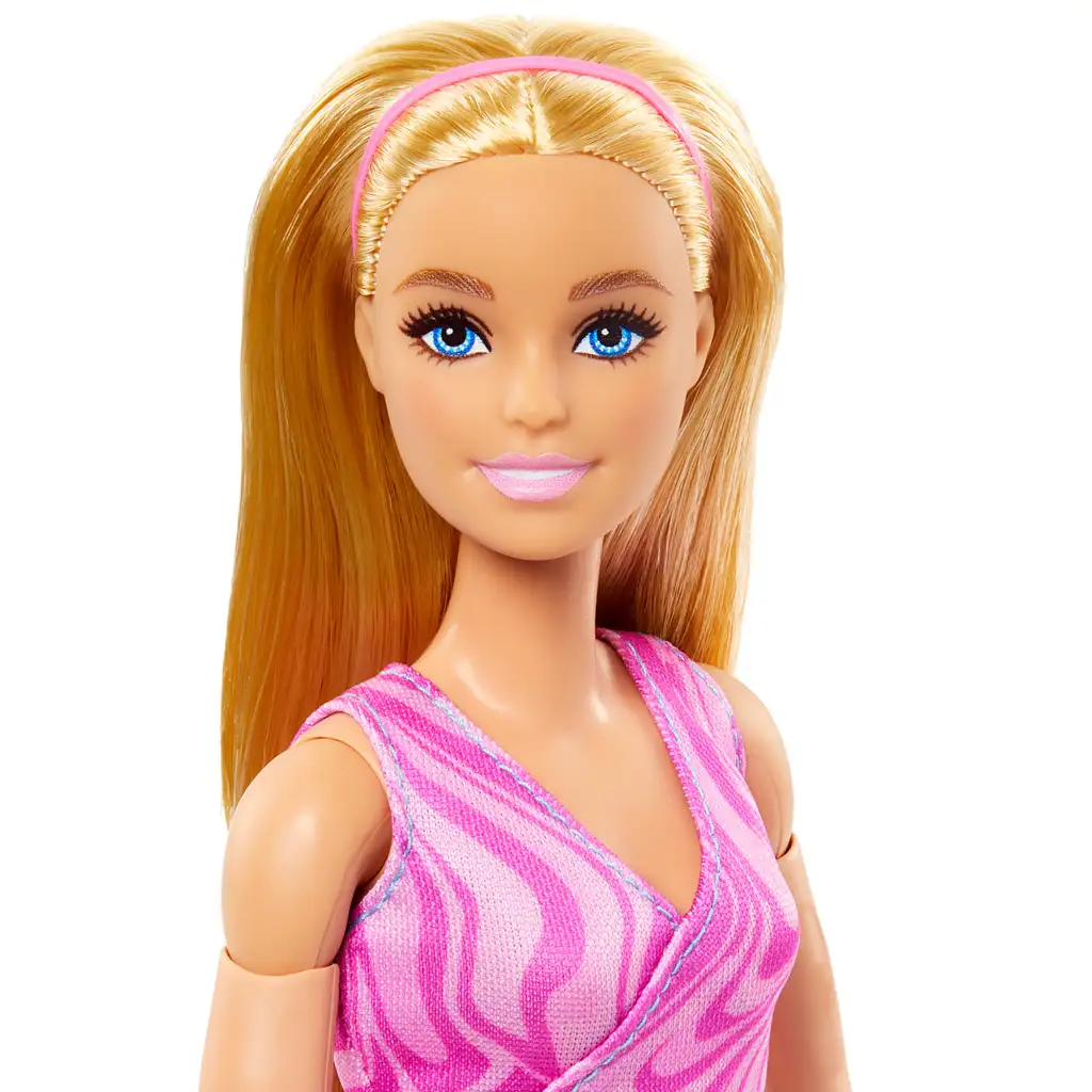Barbie: Hajlékony jóga baba szőke hajjal - Mattel kép 5