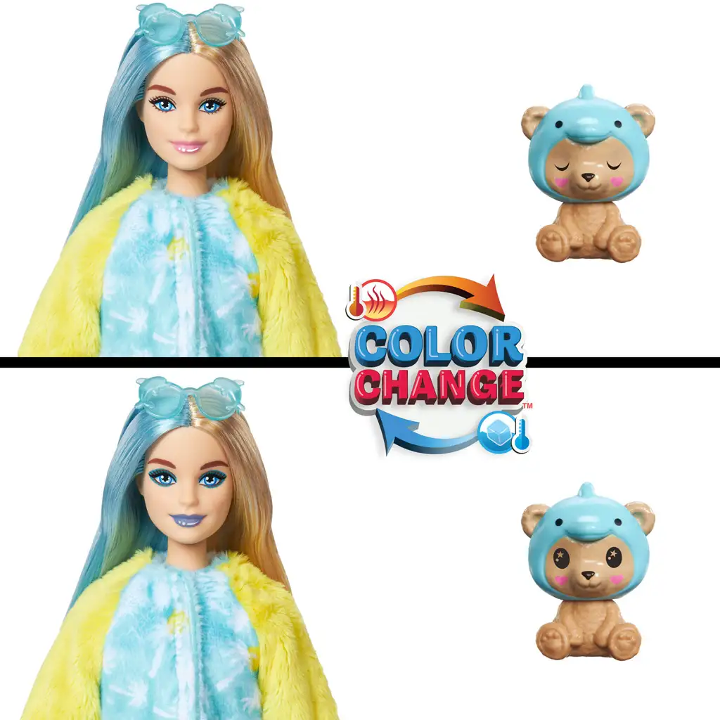 Barbie Cutie Reveal: Delfinke meglepetés baba (6.sorozat) - Mattel kép 5