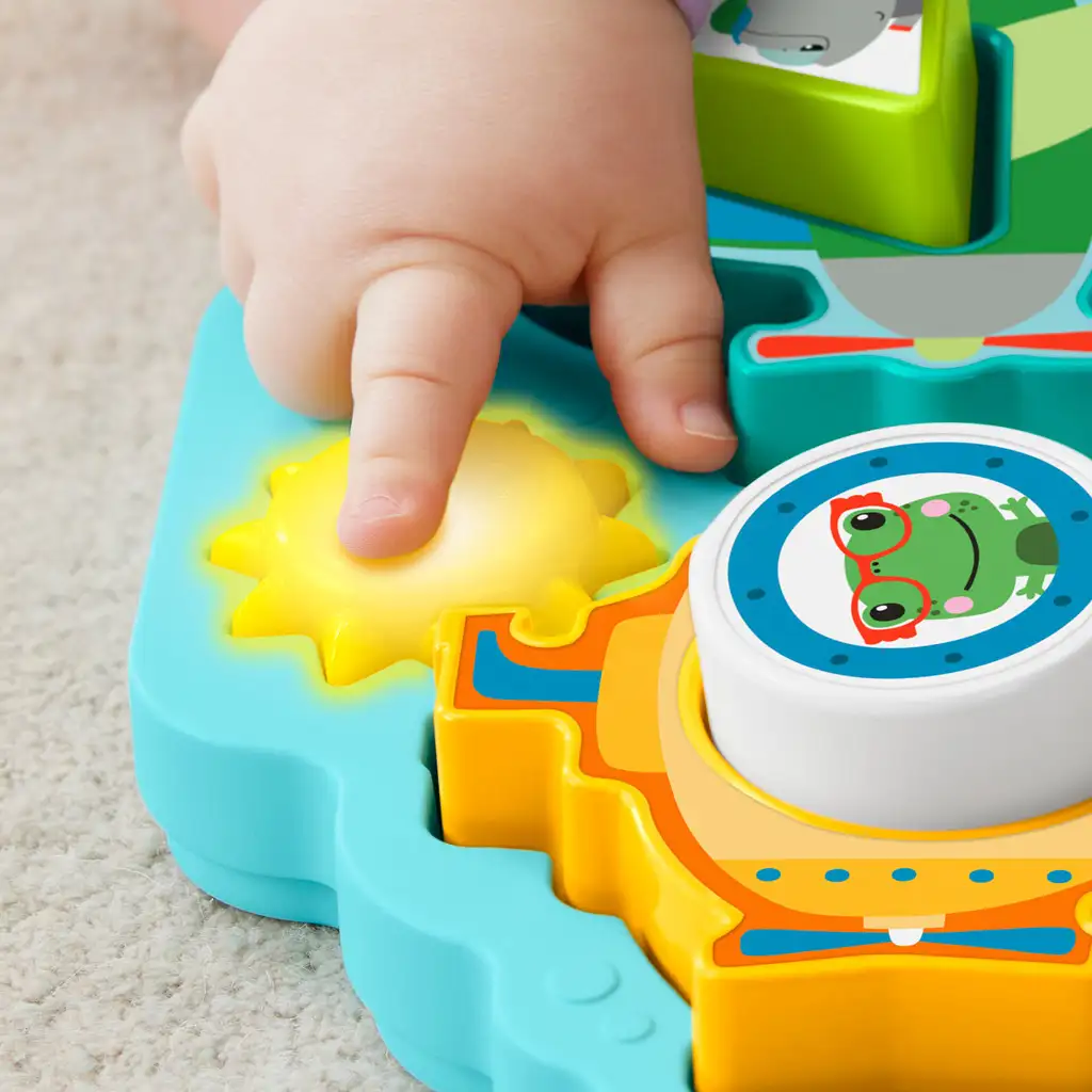 Fisher-Price: Forma és Járgány kirakó bébijáték - Mattel kép 4